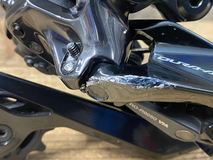KM944 シマノ SHIMANO デュラエース DURA-ACE RD-R9250 リアディレイラー DI2 12S 動作確認済 ※アジャスト調整不可