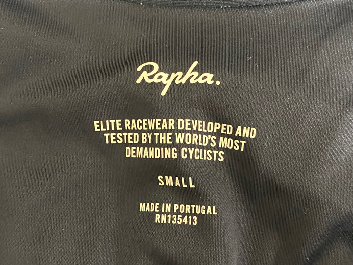 JW107 ラファ Rapha PRO TEAM FLYWEIGHT JERSEY 半袖サイクルジャージ 紺 M 裾ゴム伸び