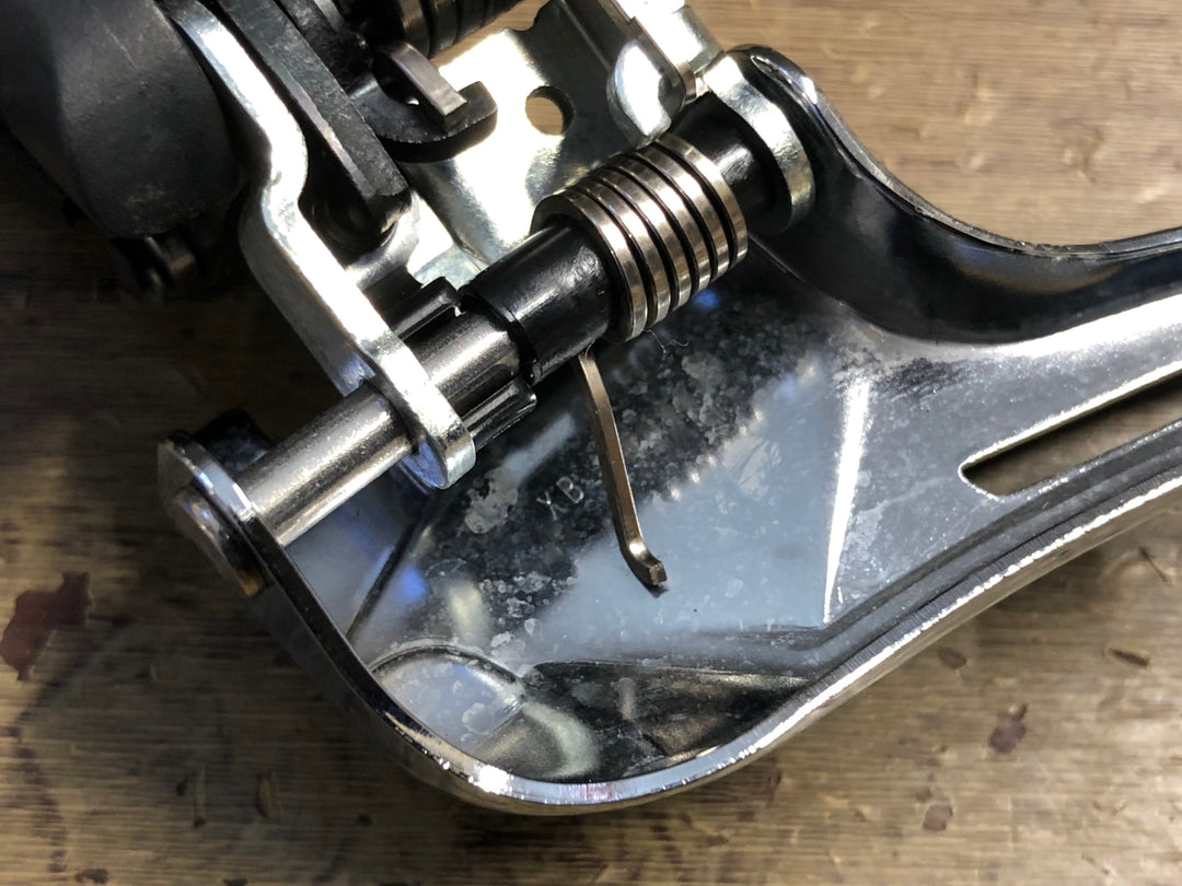 KP648 シマノ SHIMANO GRX FD-RX825 直付 フロントディレイラー 2s Di2 動作確認済