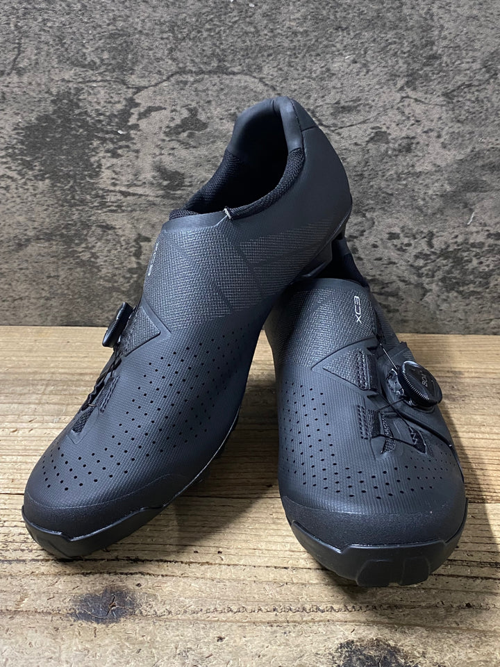 KN960 シマノ SHIMANO XC3 SHXC300M ビンディングシューズ 黒 EU43