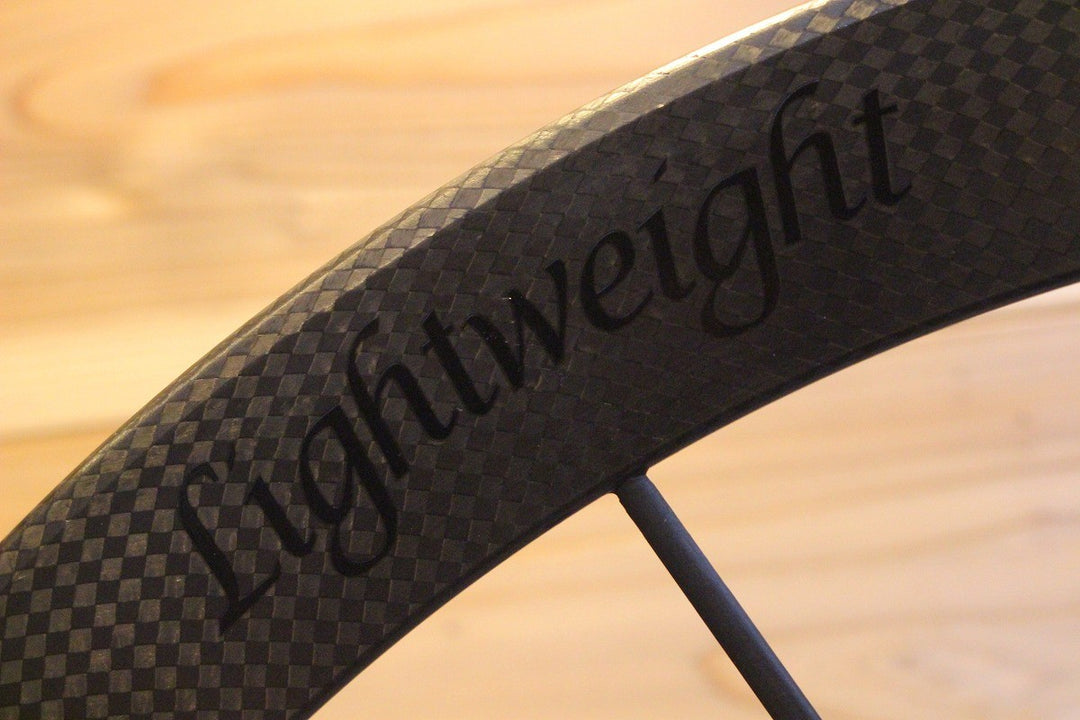 ライトウェイト LIGHTWEIGHT オーバーマイヤー OBERMAYER EVO SCHWARZ ED カーボン チューブレス フロントホイール 前輪のみ 【名古屋店】