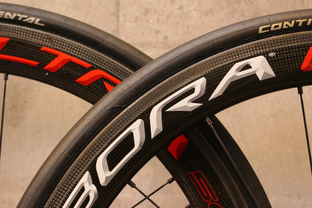 カンパニョーロ CAMPAGNOLO ボーラ BORA ULTRA 50 AC3 カーボン チューブラー シマノ 11/12S ホイールセット 外幅24.2mm 【【名古屋店】