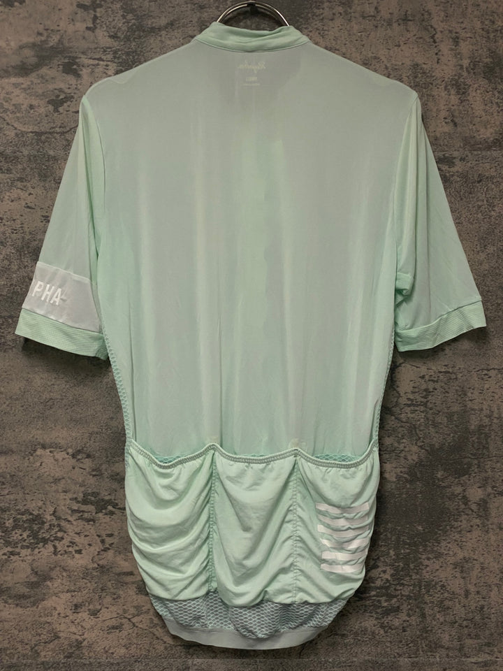 KK618 ラファ Rapha PRO TEAM CLIMBER’S JERSEY 半袖 サイクルジャージ 緑 S