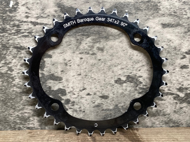 JK819 スミス SMITH バロックギア Baroque Gear C チェーンリング 34T ±2 90° C カンパニョーロ用