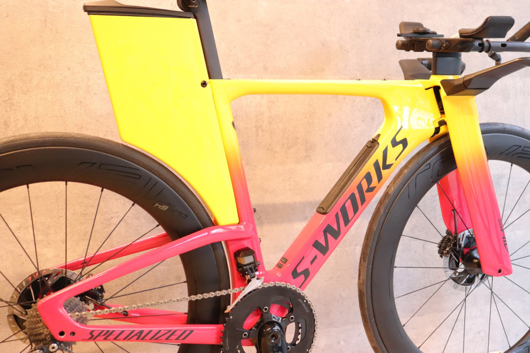 スペシャライズド SPECIALIZED S-WORKS SHIV DISC 2020モデル Sサイズ デュラエース R9170 Di2 11S カーボン トライアスロンバイク 【さいたま浦和店】