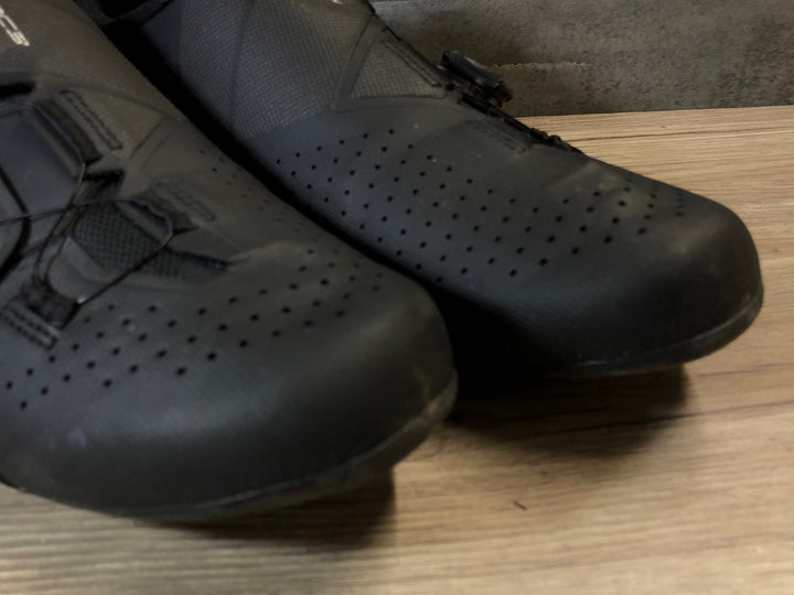 JO170 シマノ SHIMANO SH-RC300M ビンディングシューズ SPD-SL 黒 EU45