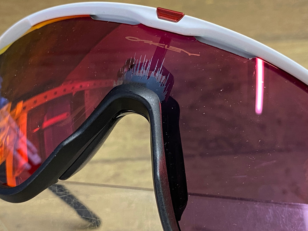 KB422 オークリー OAKLEY JAW BREAKER サングラス アイウェア 白 黒 PRIZMレンズ