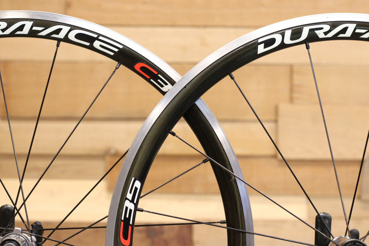 シマノ SHIMANO デュラエース DURA-ACE WH-7900 C35 CL アルミ/カーボン クリンチャー ホイールセット シマノ 10S ナローリム 15C 【立川店】