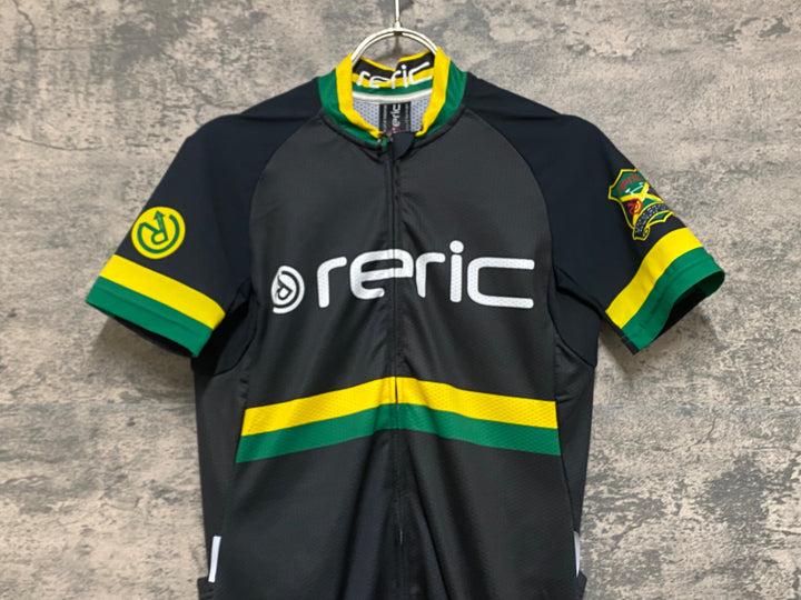 JO283 レリック RERIC 半袖サイクルジャージ 黒 M