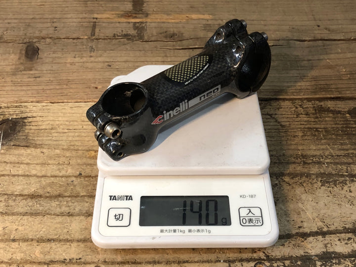 JQ553 チネリ cinelli neo CK アルミ カーボンラップ ステム Φ31.8 100mm OS