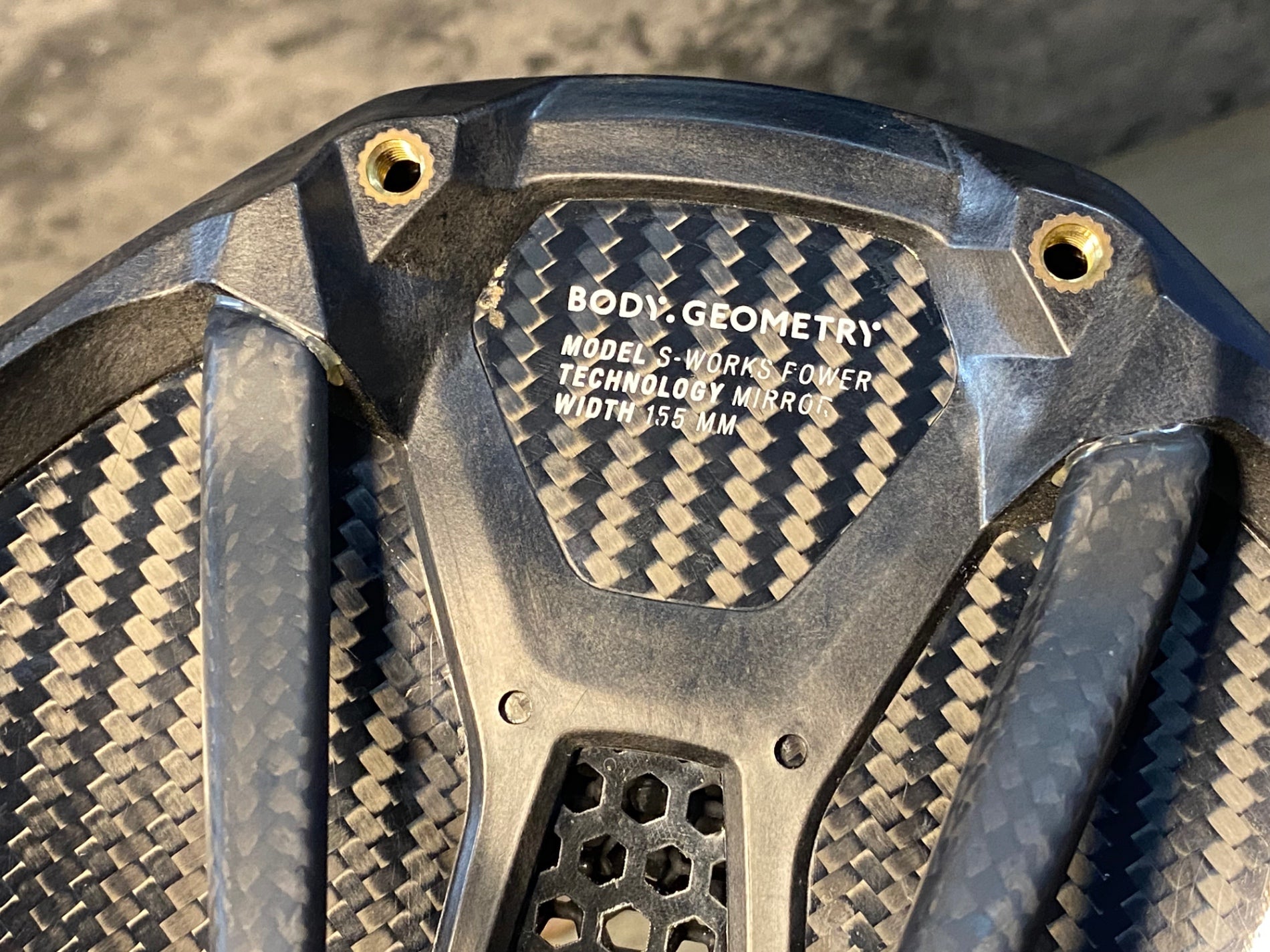 JW244 スペシャライズド SPECIALIZED S-WORKS POWER MIRROR サドル 黒