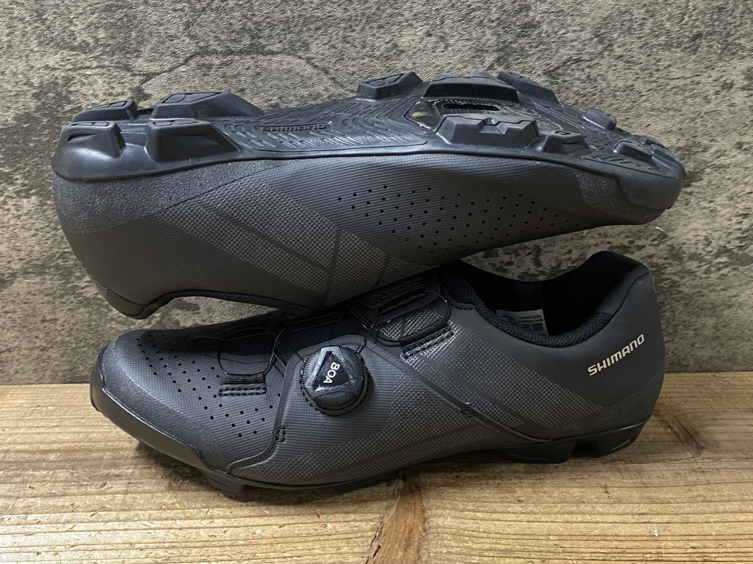 KJ341 シマノ SHIMANO XC3 SHXC300M ビンディングシューズ 黒 EU43