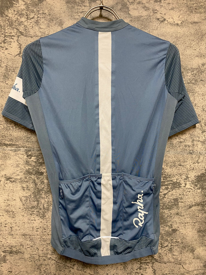 JM666 ラファ Rapha WOMEN'S JERSEY 半袖 サイクルジャージ 水色 レディース XS