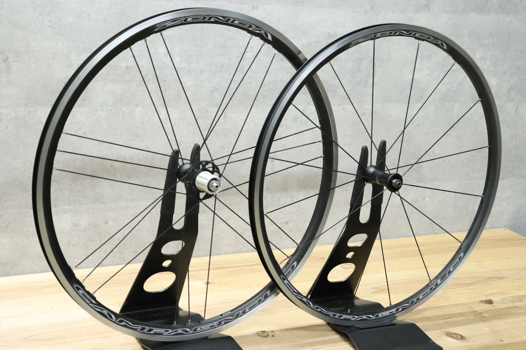 カンパニョーロ CAMPAGNOLO ゾンダ ZONDA アルミ クリンチャー ホイールセット シマノ11/12S 【さいたま浦和店】
