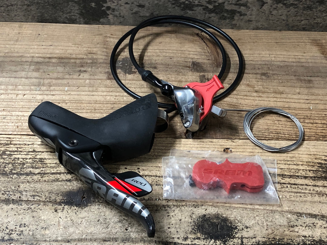 JS275 スラム SRAM Red 22 DoubleTap 左 シフトブレーキレバー HRD 前 ディスクブレーキキャリパー ポストマウント セット