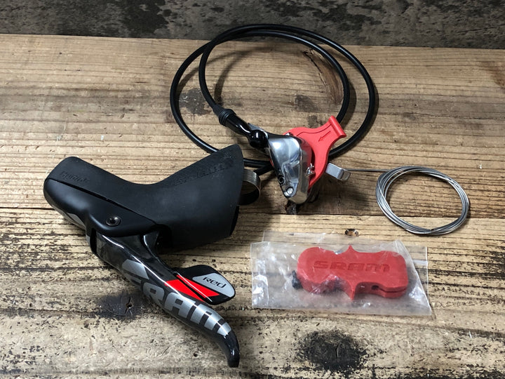 JS275 スラム SRAM Red 22 DoubleTap 左 シフトブレーキレバー HRD 前 ディスクブレーキキャリパー ポストマウント セット