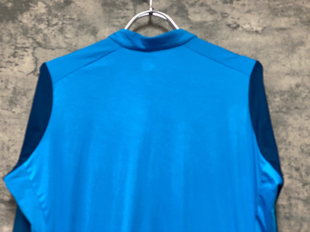KC675 ラファ Rapha PRO TEAM LONG SLEEVE TRAINING JERSEY 長袖 サイクルジャージ ターコイズ 紺 XL