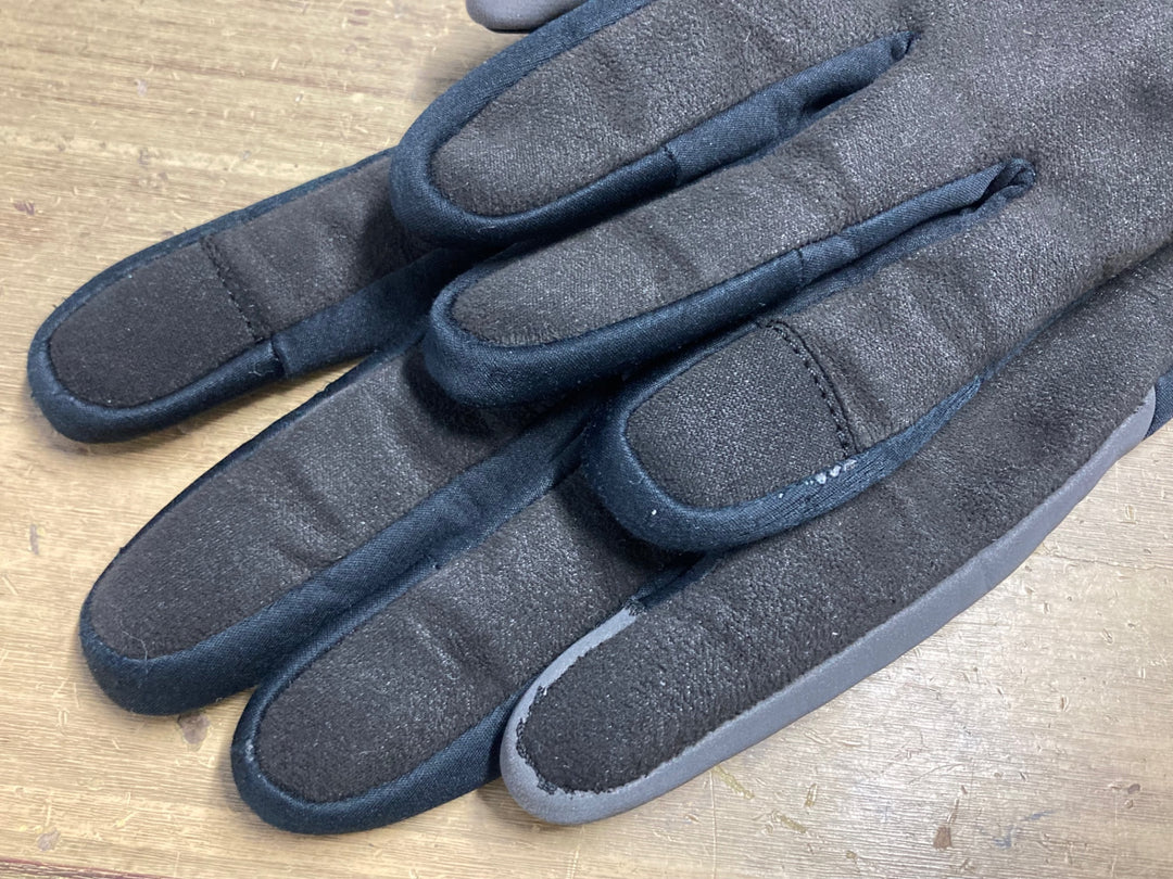 KH964 ラファ Rapha PRO TEAM WINTER GLOVES 長指 グローブ 黒 M 裏起毛