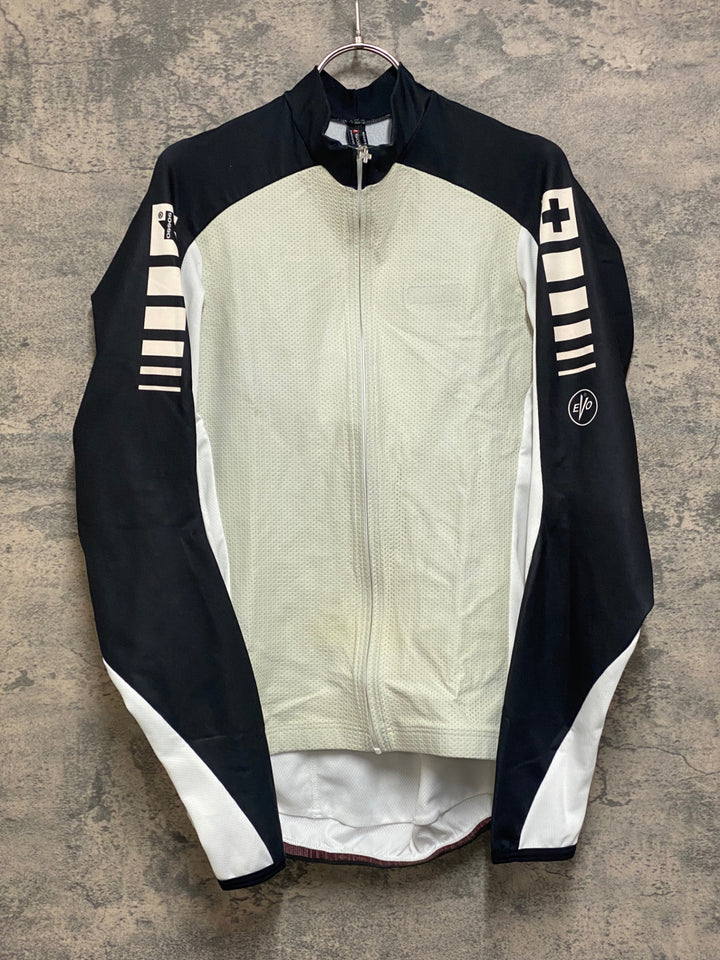 JO850 アソス assos 長袖 サイクルジャージ 白 黒 XL