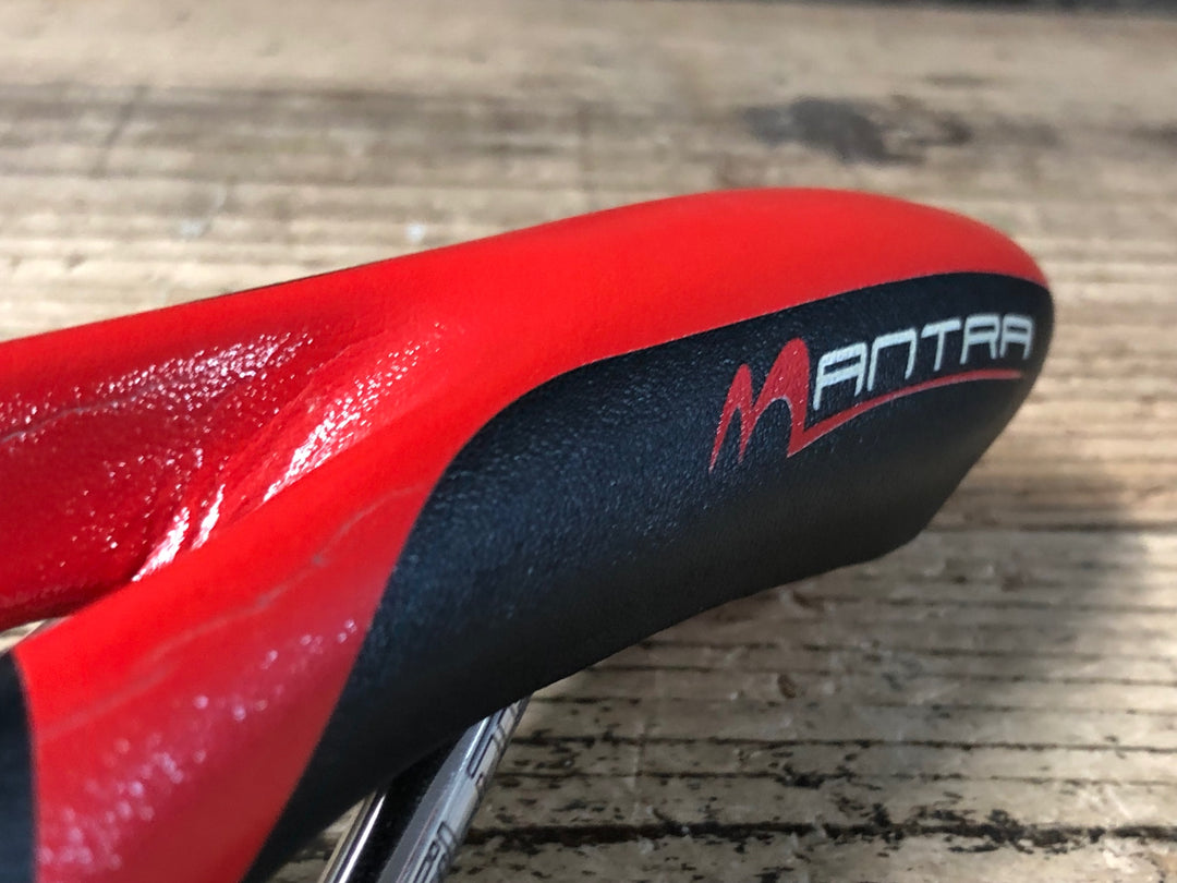 KA908 セラサンマルコ selle san marco マントラ MANTRA RACiNG サドル 黒赤 138mm XSILITEレール