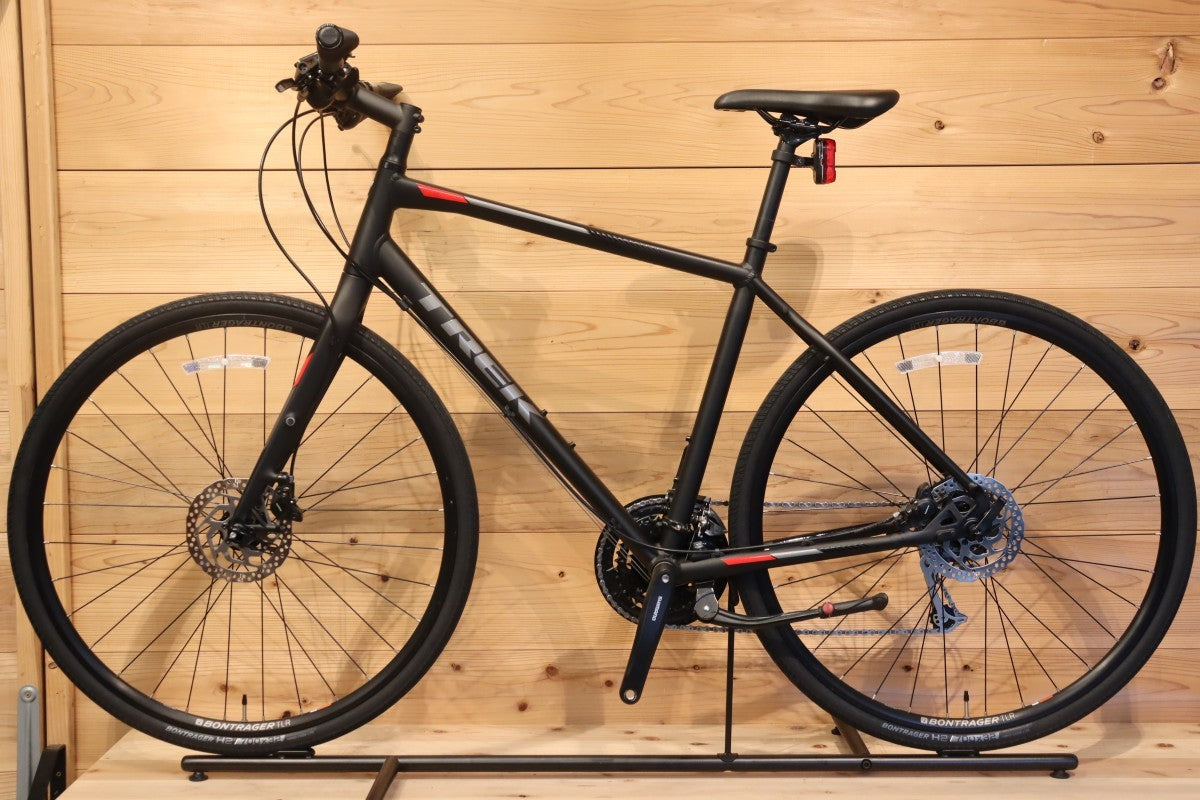 TREK FX3 2018 マットブラック Lサイズ　千葉県市川市限定 トレック TREK FX3 DISC 2018モデル Lサイズ シマノ アセラ/アリビオ