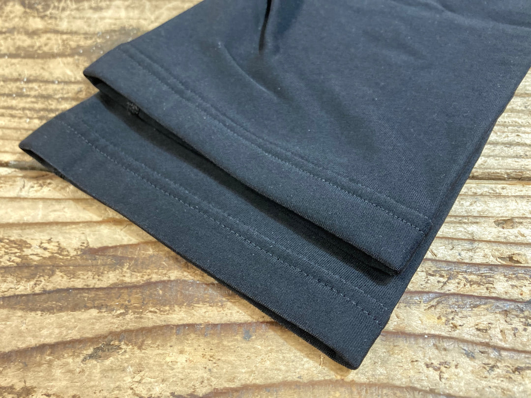 KA588 パスノーマルスタジオ PAS NORMAL STUDIOS CONTROL KNEE WARMER ニーウォマー 黒 L 裏起毛