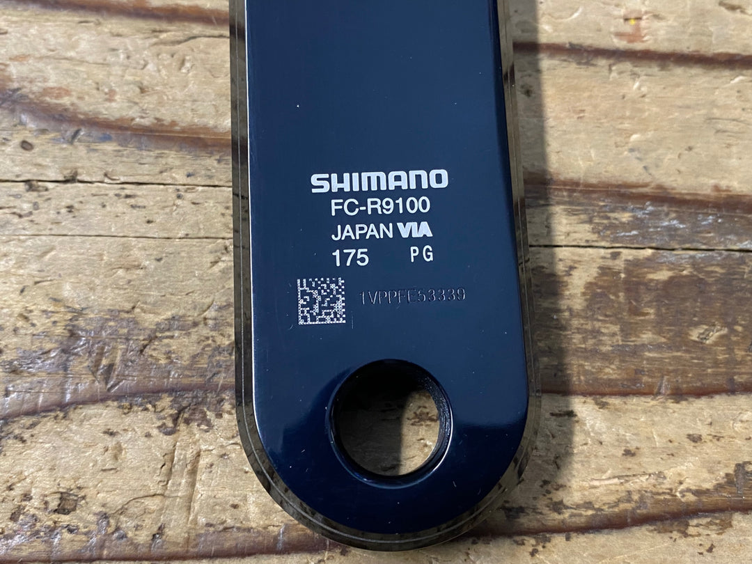 KK212 シマノ SHIMANO 4iiii PRECISION デュラエース DURA-ACE  FC-R9100 片側計測 パワーメーター 左クランクアーム 175mm 動作確認済み