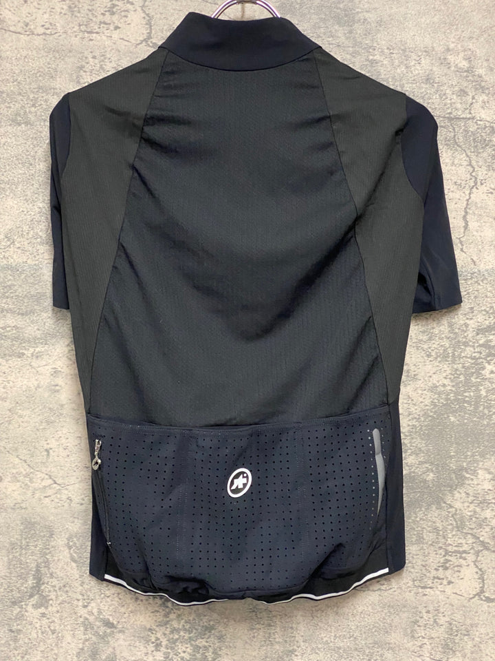 JQ022 アソス ASSOS SS.100CENTO EVO8 半袖 サイクルジャージ 黒 S