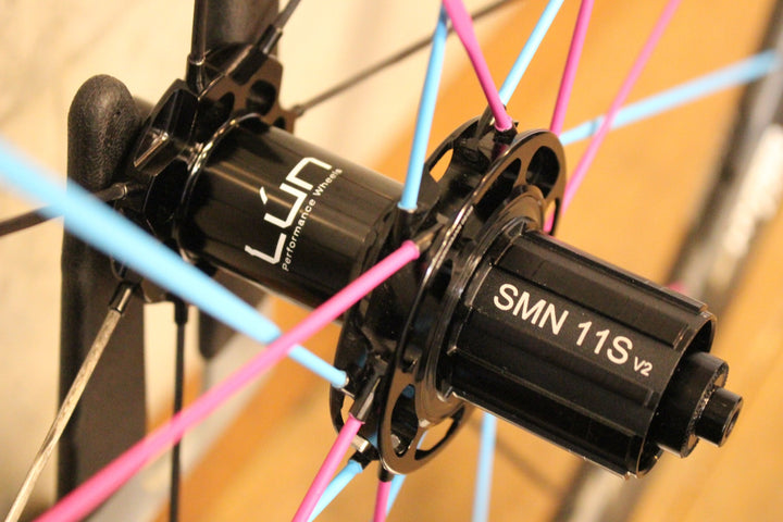 ウィンスペース WINSPACE ルンハイパー LUN HYPER 38mm RBB カーボン チューブレス ホイール シマノ12/11S リアのみ 【福岡店】