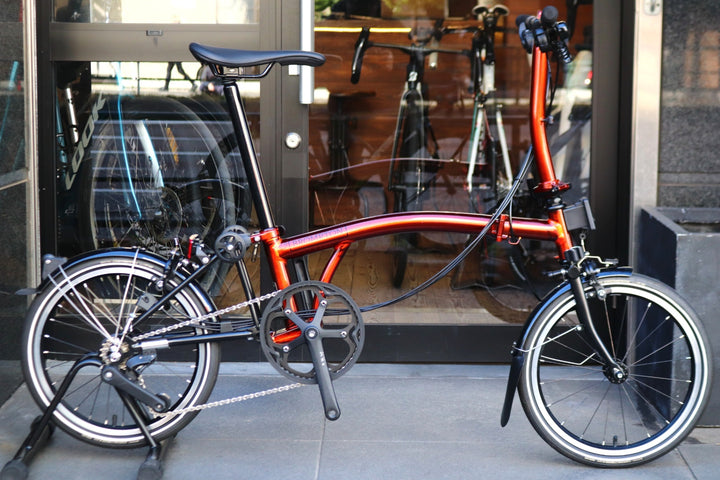 ブロンプトン BROMPTON P LINE EXPLORE LOW 12S 2024モデル フレイムラッカー ミニベロ 折り畳み 小径車 【東京南麻布店】