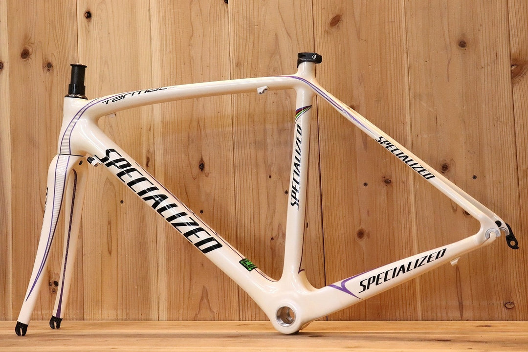 スペシャライズド SPECIALIZED ターマック TARMAC EXPERT 2009年モデル 52サイズ カーボン ロードバイク フレームセット 【芦屋店】