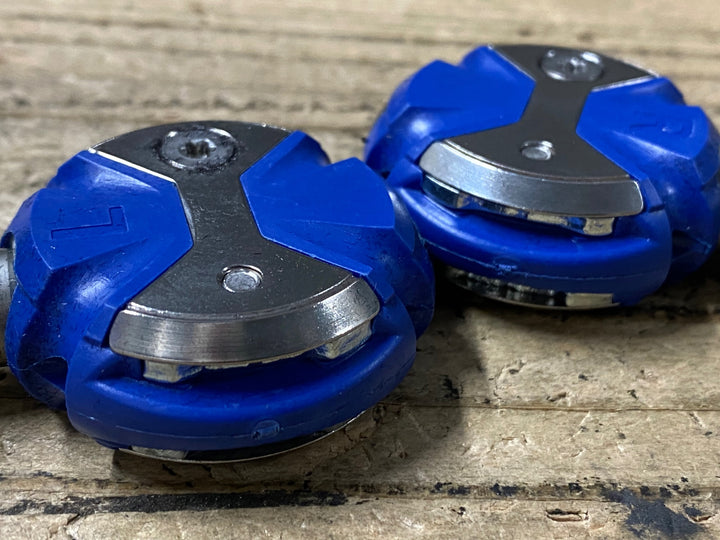 KJ393 スピードプレイ SPEEDPLAY ZERO STAINLESS STEEL ビンディングペダル 青