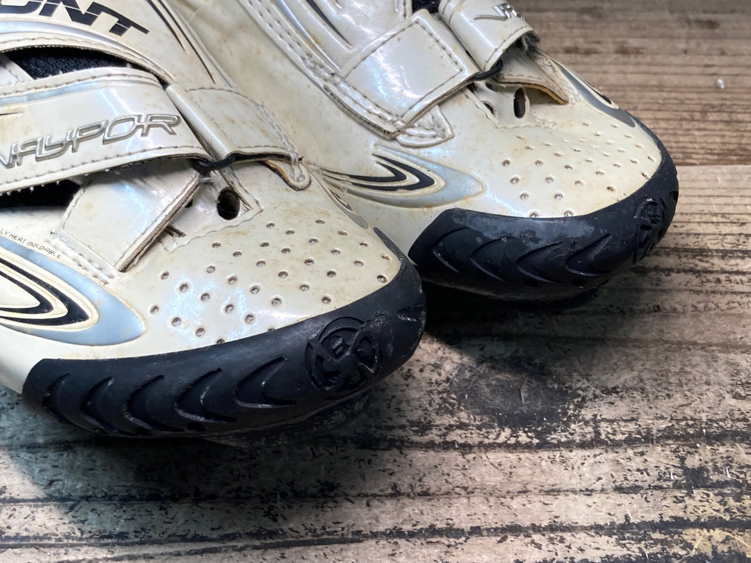JP528 ボント BONT ヴァイパー VAYPOR ビンディングシューズ EU44 3穴 白 ※ジャンク