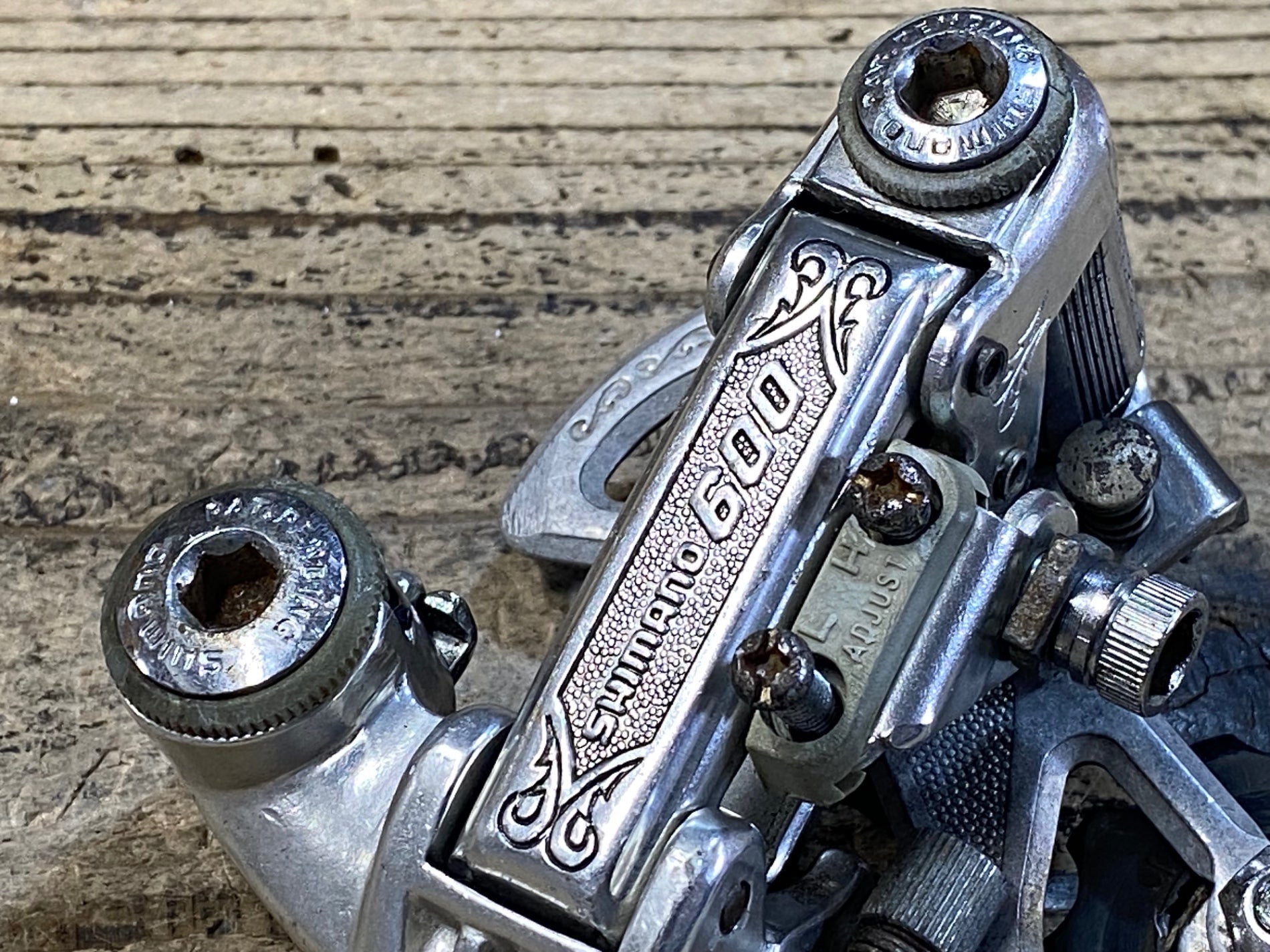 JI800 シマノ SHIMANO 600 EX パーツセット (FD,RD,Wレバー) 2x8s