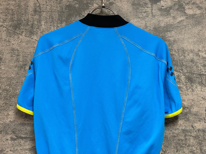 KF002 パールイズミ PEARL IZUMI 半袖 サイクルジャージ 水色 M