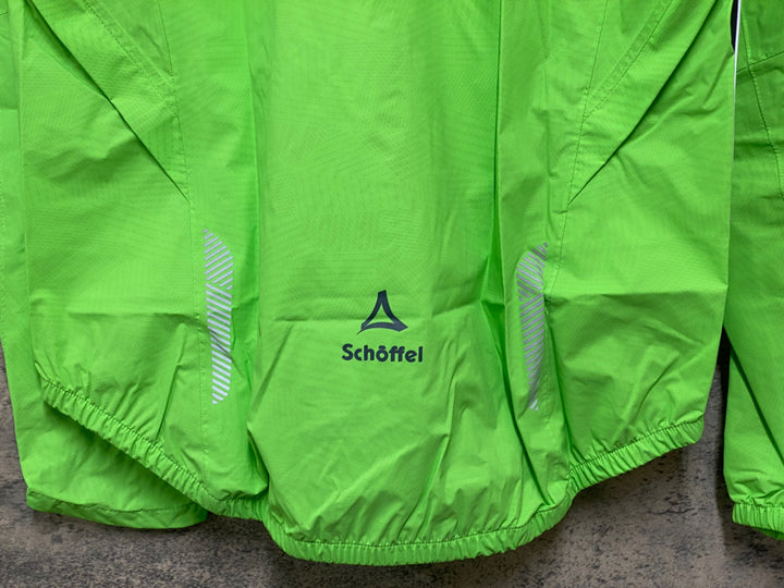 JY884 ショッフェル SCHOFFEL 2.5L JKT BOHUSLEDEN 長袖 レインジャケット 緑 M