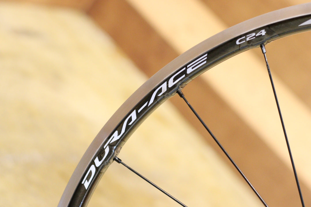 シマノ SHIMANO デュラエース DURA-ACE WH-9000 C24 アルミ カーボン クリンチャー ホイールセット シマノ 12/11S 【立川店】