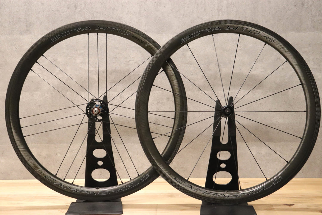 カンパニョーロ CAMPAGNOLO ボーラ BORA WTO 45 カーボン チューブレス ホイールセット カンパ11S/12S 【さいたま浦和店】