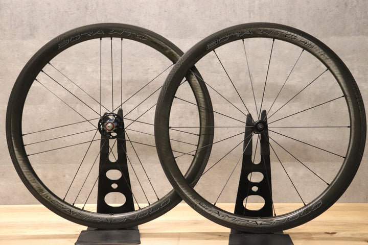 カンパニョーロ CAMPAGNOLO ボーラ BORA WTO 45 カーボン チューブレス ホイールセット カンパ11S/12S 【さいたま浦和店】