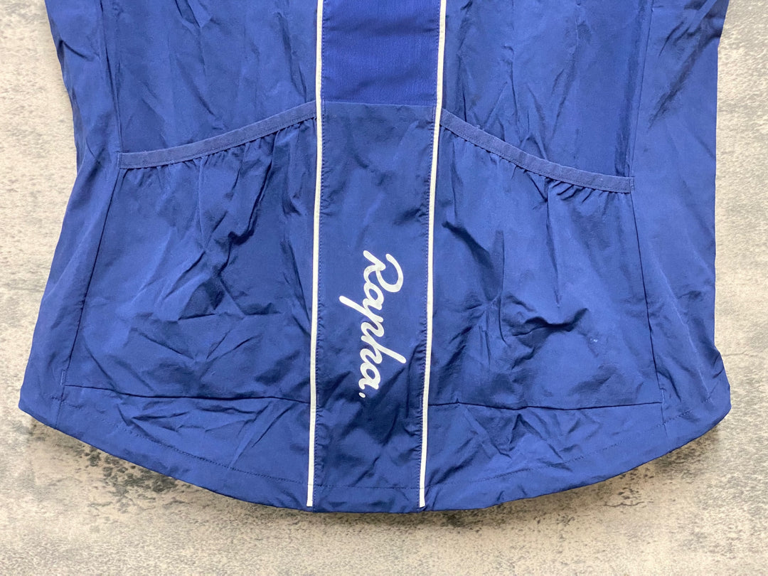 JZ861 ラファ Rapha ジレ サイクルベスト ネイビー XL