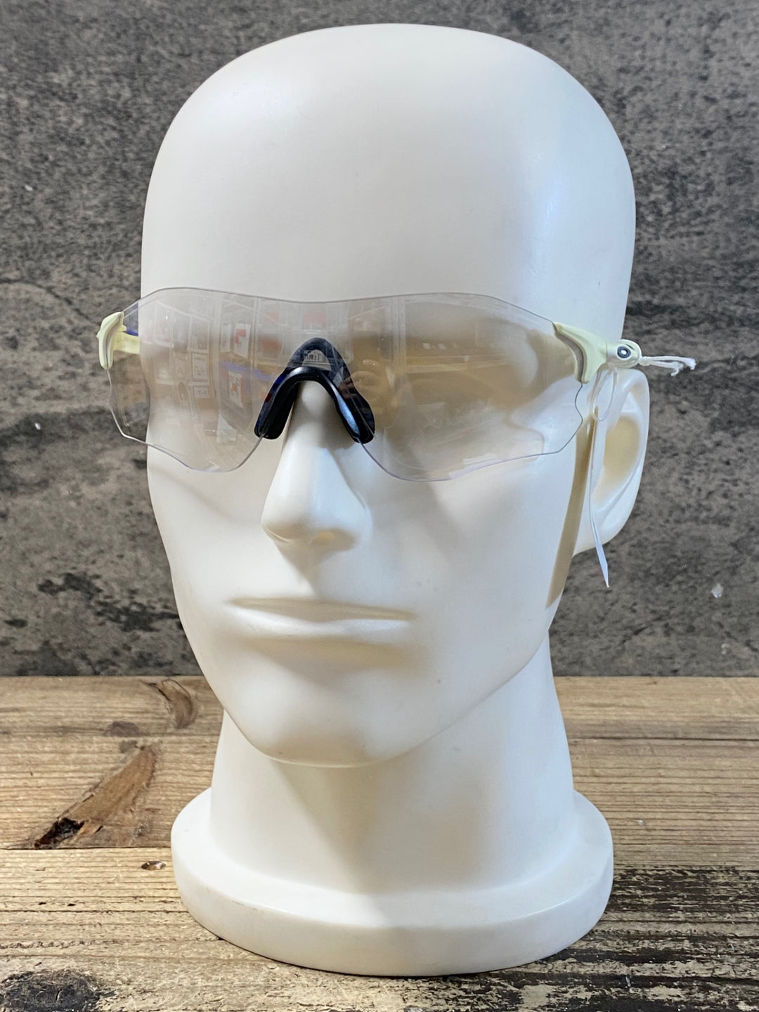 JV606 オークリー OAKLEY EV ZERO サングラス アイウェア 白 PHOTOCHROMIC ※フレーム日焼け