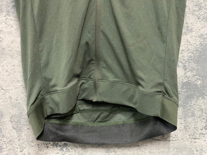 JJ321 ラファ Rapha CORE JERSEY 半袖サイクルジャージ 濃緑 S