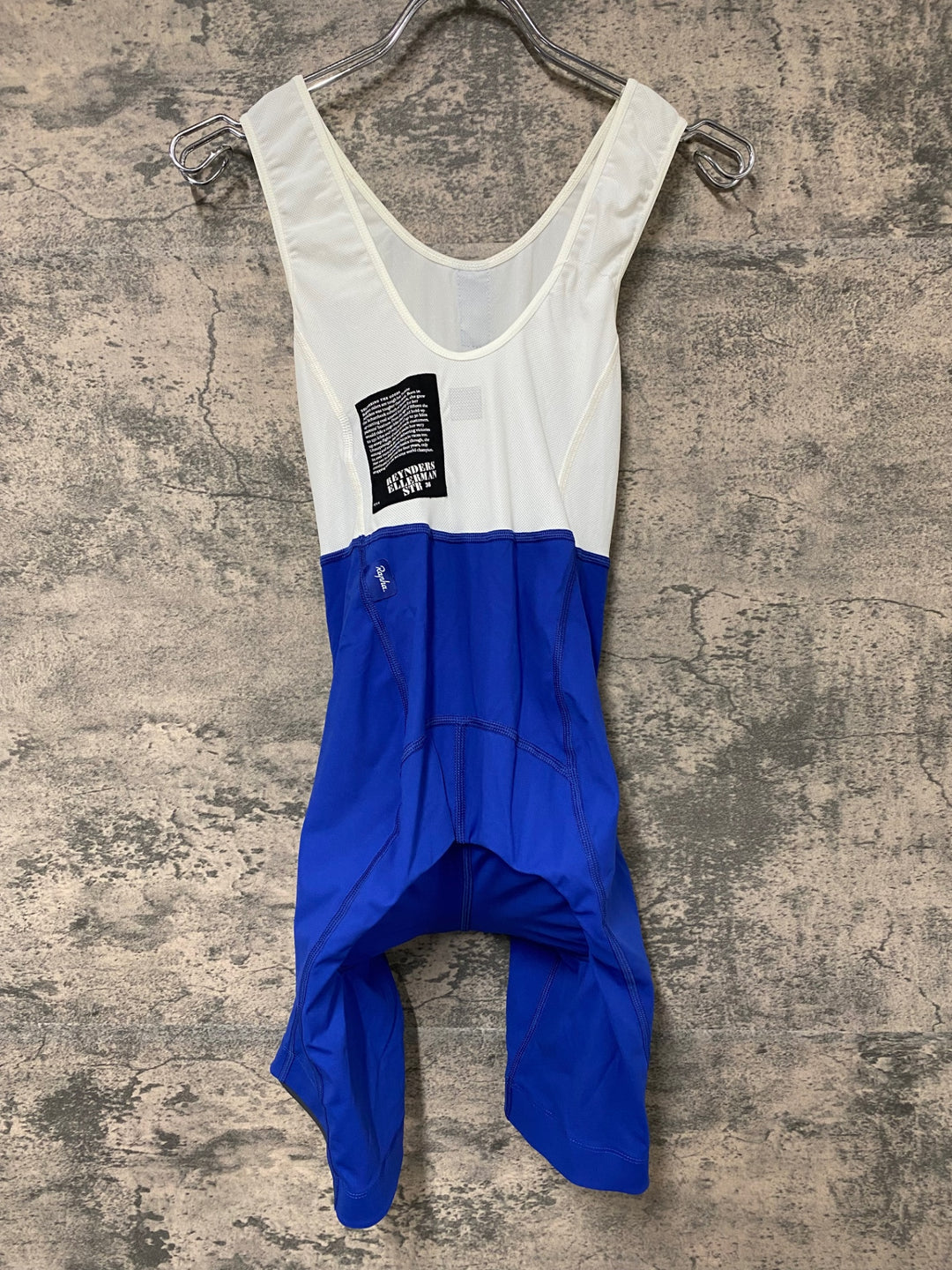 JH565 ラファ Rapha WOMEN'S CLASSIC BIB SHORTS ビブショーツ 青 白 XS