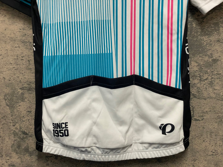KL673 パールイズミ PEARL iZUMi 半袖 サイクルジャージ 白黒 L レディース