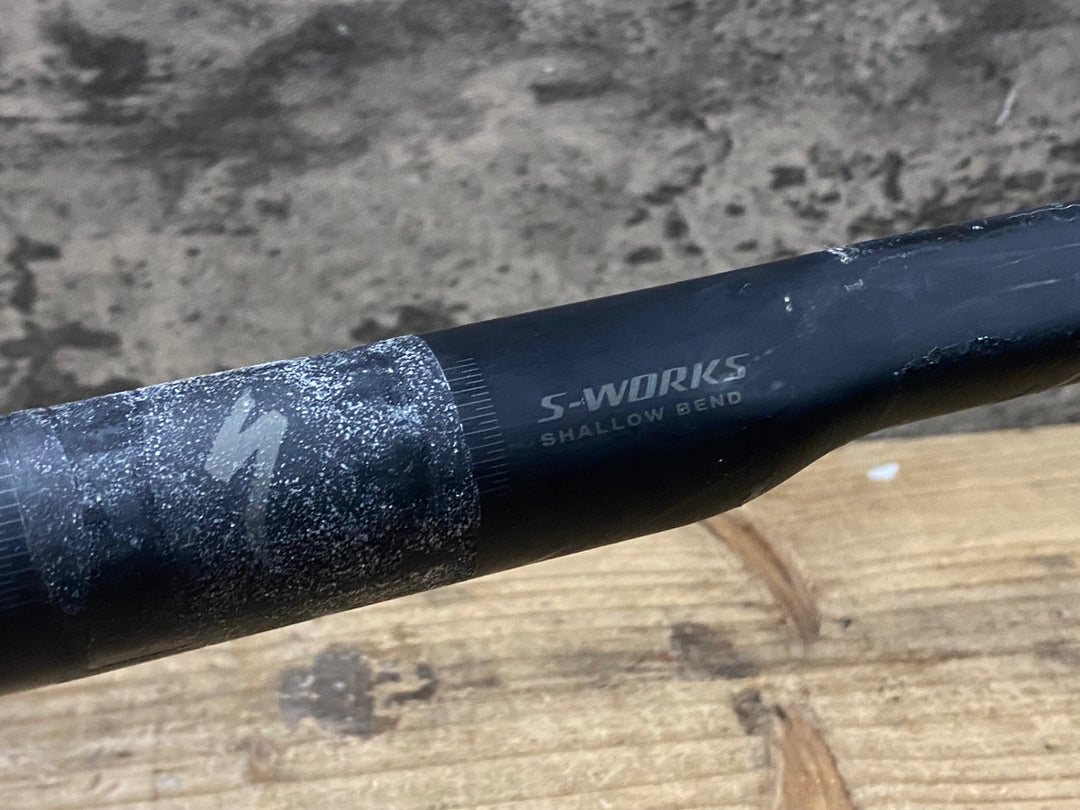 KK532 スペシャライズド SPECIALIZED S-WORKS CARBON SHALLOW ROAD BAR 400mm カーボン ドロップハンドル