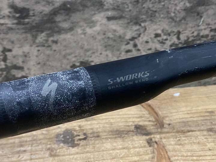 KK532 スペシャライズド SPECIALIZED S-WORKS CARBON SHALLOW ROAD BAR 400mm カーボン ドロップハンドル