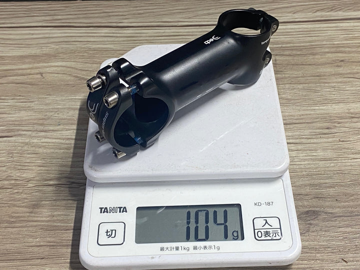 KK743 デダ Deda スーパーレジェーロ Superleggero アルミ ステム 黒 90mm Φ31.7 OS 82°