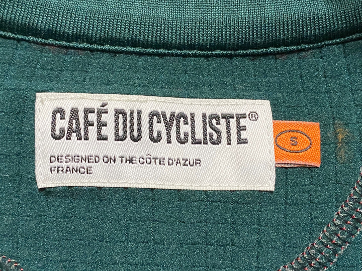 KS236 カフェドシクリステ cafe du cycliste LORENNE 長袖 サイクルジャージ 緑 S