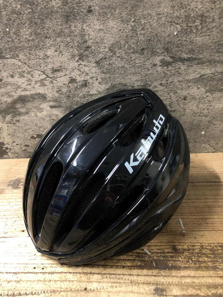 JZ034 カブト KABUTO レッツア REZZA-2 ヘルメット M/Lサイズ 黒 R5年4月製造
