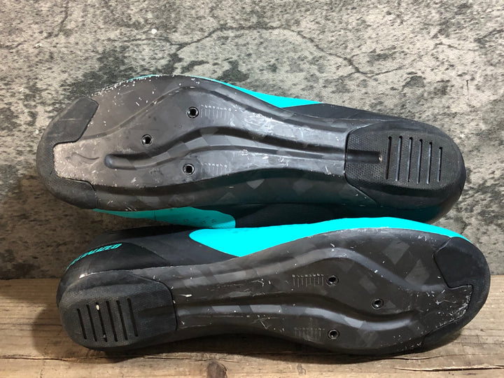 KB778 スペシャライズド SPECIALIZED TORCH 2.0 ビンディングシューズ BOA 3穴 黒 ターコイズ EU43